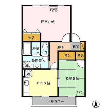 袖ケ浦駅 徒歩15分 1階の物件間取画像